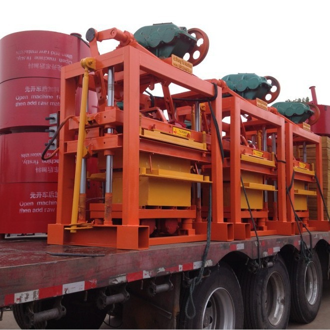 胜亚砖机 QTJ4-40 空心砖机 hollow block machine 水泥砖机