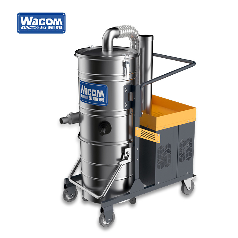 瓦柯姆2200W插电款吸尘器车间工厂吸尘设备干湿两用筒式除尘器