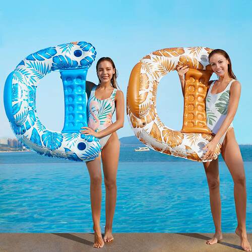 pvc池靠浮椅上扶手泳背躺椅吊床浮000排成水人浮床