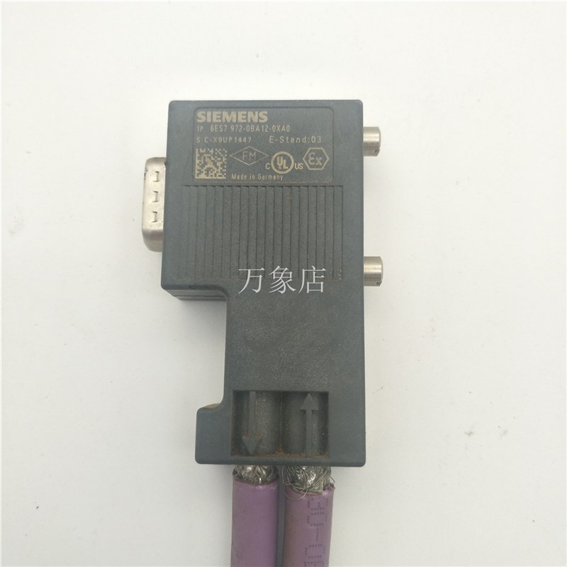 6ES7972-0BA12-0XA0  总线连接器  6ES7972-0BB12-0XA0 实物拍摄