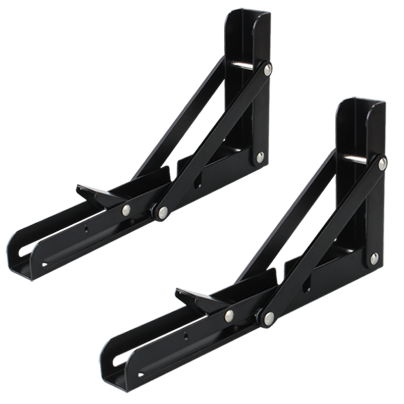 不锈钢折叠支架托架三角架壁挂y墙桌搁板书架墙上承重置物架层板