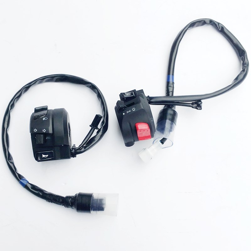 GW250国三 GW250国四左/右手把开关总成 旅行版F版W 双闪原厂部件