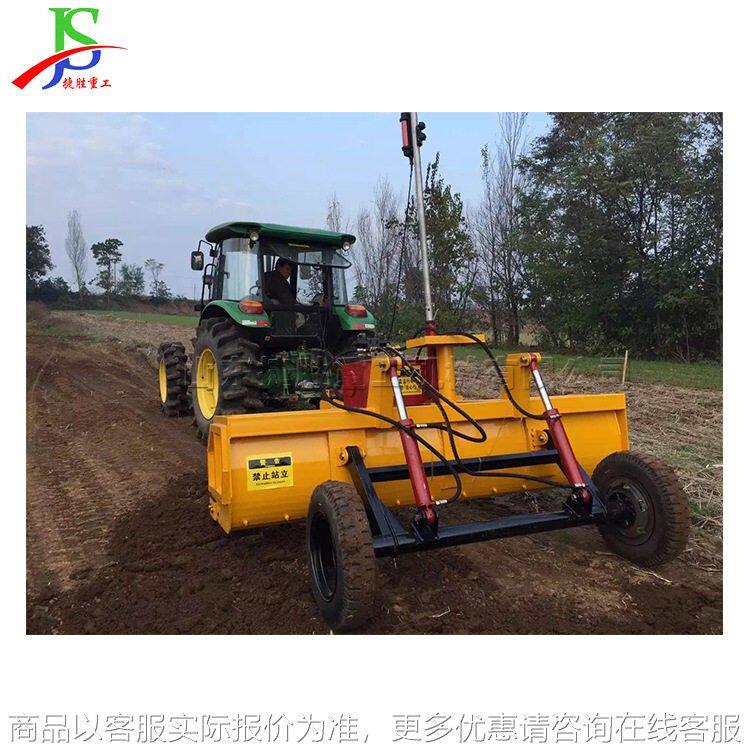 农业激光平地机 拖拉机牵引式土地刮平工具 农用田地平地铲现货