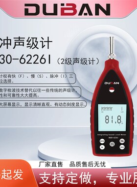 脉冲声级计 DB30-622A6I(2级;工业环境噪声测量)
