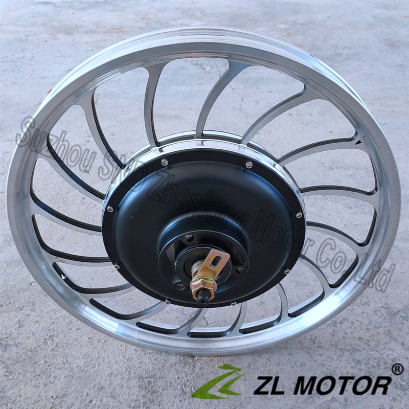 48v60v72V1500w无刷电机电F动车改装碟刹轮毂马达独轮车电机