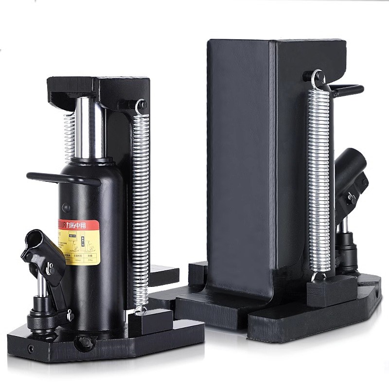 力拓液压爪式千斤顶铝膜专用跨顶鸭嘴立式油压起道机5QT10T20t30