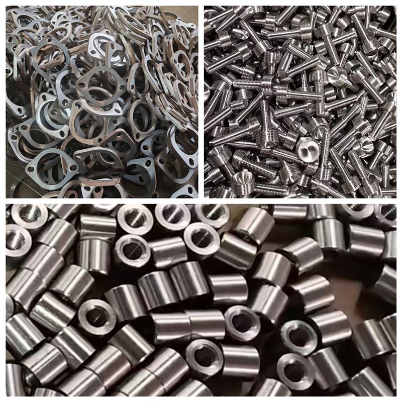 201/316L/304不锈钢Q235铁D板激光切割钣金折弯钻沉孔焊接加工定