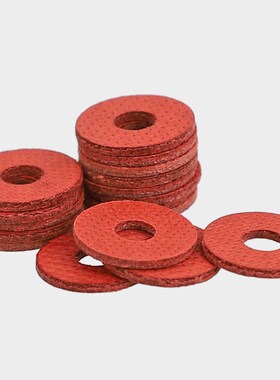 M2/M2.5/M3/M4 红色红钢纸垫片 绝缘垫圈 N 红纸垫 螺丝快巴平垫