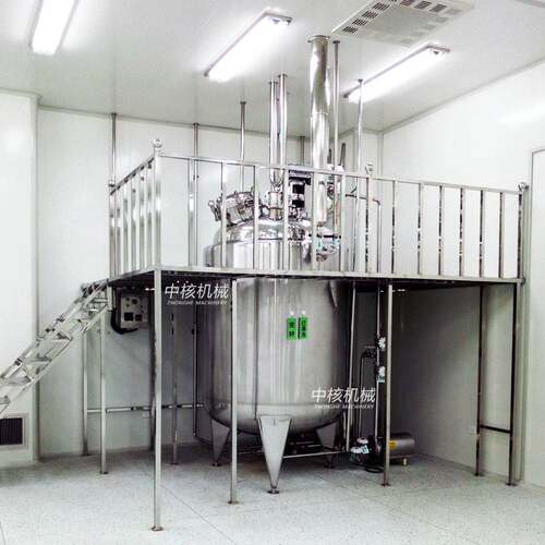 中核机械不锈钢配料罐配液罐PZ-500镜面抛光卫生级