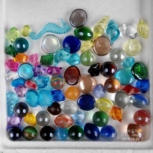 童趣梦幻装 2种组合 玻璃珠溜溜球 儿童玩具 宝贝生日礼物