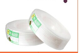 P管PE气管/耐酸碱软管PE8X6/4*2.5/6*4/10*7.5/12*9半透明乳白色