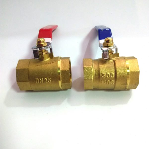 Q 加厚6分球阀铜球阀N1黄铜4分16 2520双115内丝F-丝扣球阀寸D/1