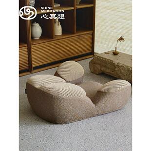 【年新款犬儒】心冥想坐具打坐禅修椅坐垫盘腿蒲团榻榻米茶室垫