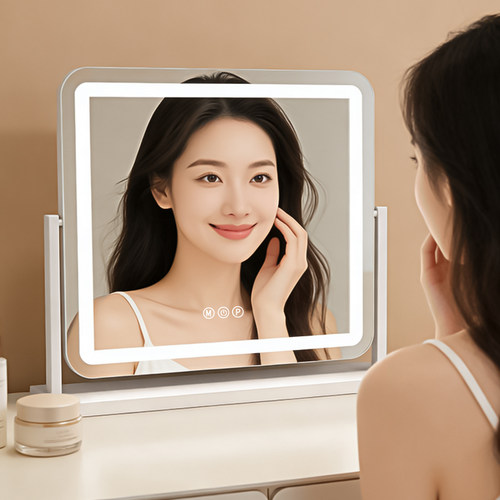 LED化妆镜带灯化妆师专用镜子