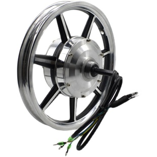 48V400W无刷有齿高速电机12寸14寸代驾电动折叠T车前后驱车毂20寸