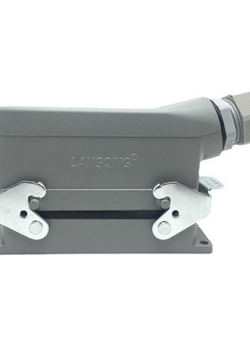 朗晴重载连接器HDlC-HE-024芯矩形连接器热流道插头航空接插件