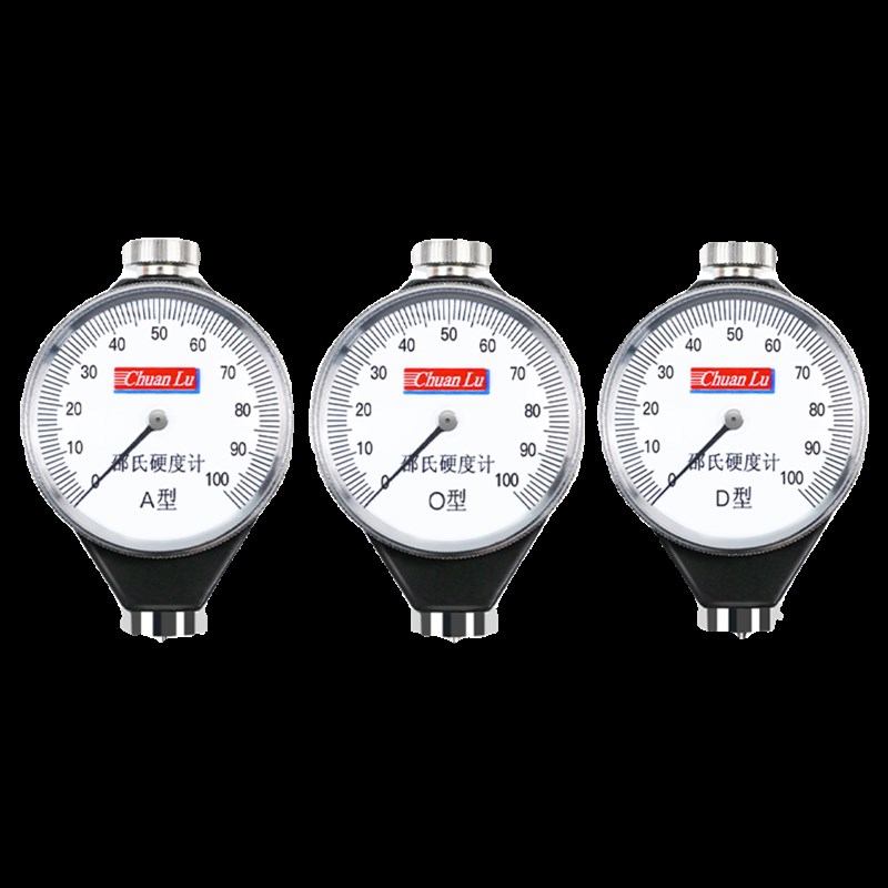 上海川陆 橡胶h指针硬度计邵氏硬度计A/D/O轮胎硅胶塑料发泡硬度