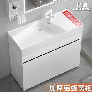 阳台洗手盆家用浴室面盆柜组合洗脸池卫生间陶瓷一体洗衣洗漱台盆