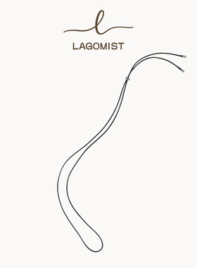 LMLAGOMIST咖啡豆黑皮绳商务