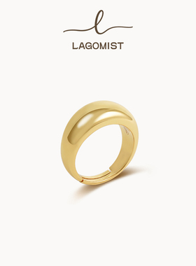 【婉儿专属】LM LAGOMIST 咖啡杯柄戒指大号女款高级感轻奢小众
