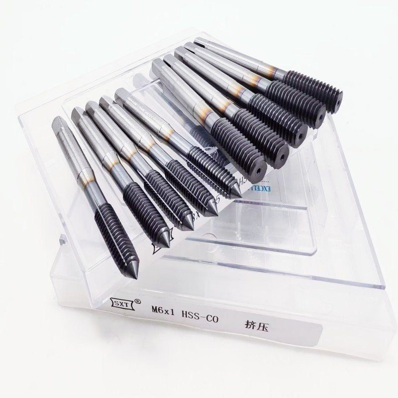 ＜SXT＞ 高钴挤压丝锥 含钴紫钛挤压丝攻不锈钢用1M2M3M4M5M6M8M1