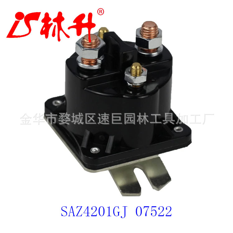 林升12V4端子起动机继电器Duty Monarch Bucher SAZ4201GJ 07522