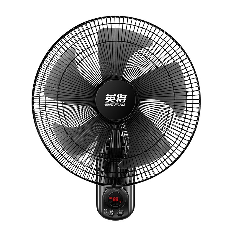 壁扇家用挂壁式电风扇挂墙风扇机械壁挂饭厅16O寸商用宿舍摇头电