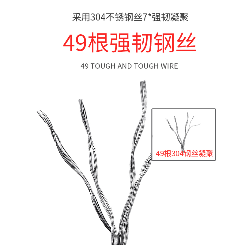 免打孔隐形晾衣绳家用室内不锈钢晾衣神器阳台伸缩钢丝Y晒凉衣绳