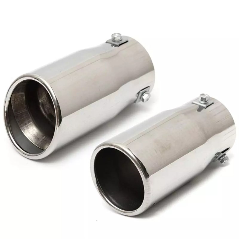 直款圆形尾喉径汽l车尾喉不锈钢尾喉尾气罩排气管改装专用尾喉