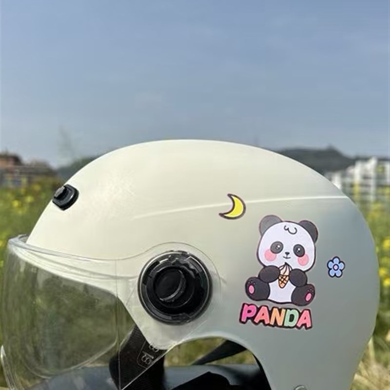 电动车儿a童头盔男孩大小朋友夏季安全帽可爱卡通女孩宝宝通用半