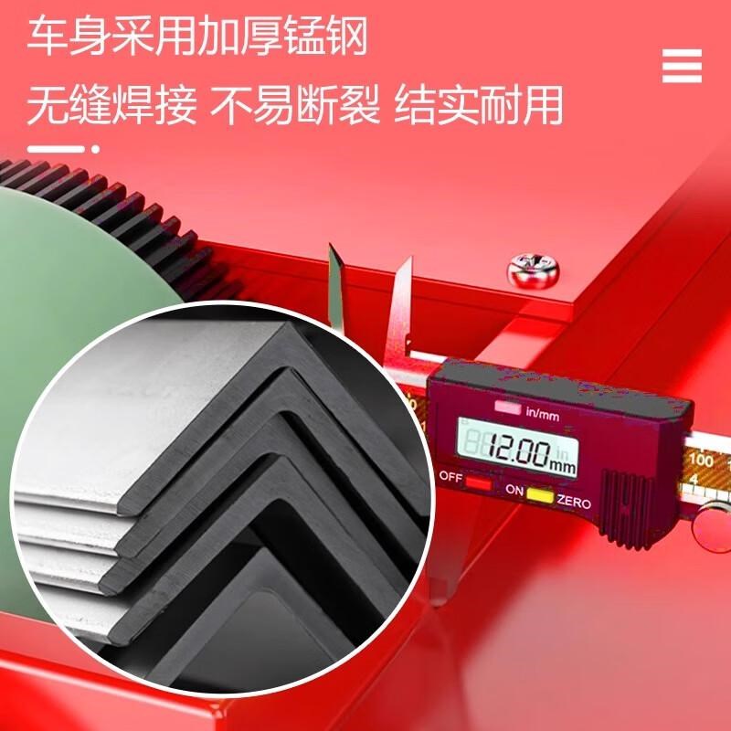 冠航电动搬运坦克车遥控重物重型设备转向地坦克移位器Y搬运牵引