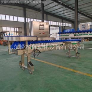 人动参重量分选机鸡爪自上OBV料分拣 鱿鱼重仔海参自动称分级 机