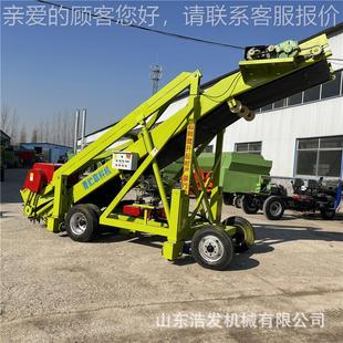 草料池自动挖草机五米高青贮坑扒料场机ORO省牛羊场牧饲草力装取