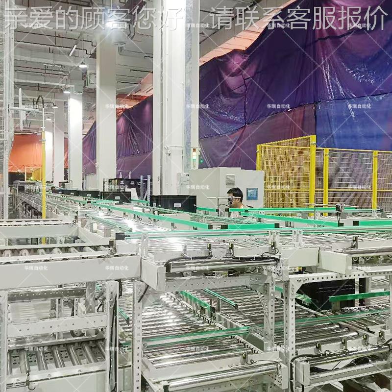 递物流自动化输送机线辊快筒VOR输送流水线倍速线动自化分拣滚筒