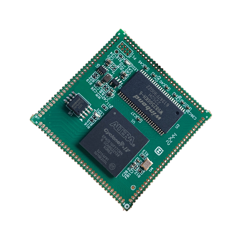 【E22有货】小梅哥AC608 FPGA 工业级 邮票孔核心板 EP4CE22/CE10