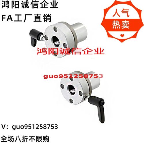 替代米思米带夹紧把手锁紧直线轴承法兰型 LHRC/LHRCW/LHRLCZ/LHR