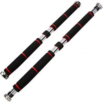 厂家跨境豪华款家用室内外健身器材男免打孔门上单杠引体向上门杠