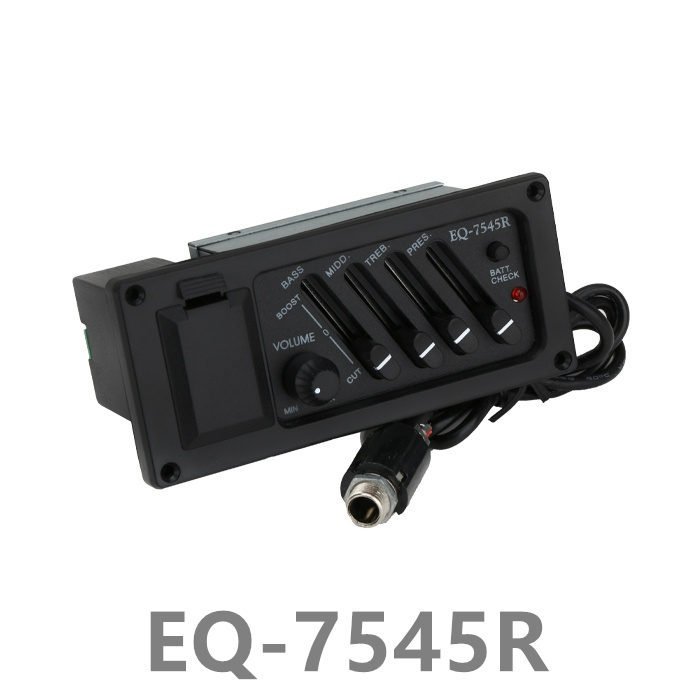 吉他拾音器EQ-7545R民谣古典EQ拾音器 木吉他电箱拾音器厂家