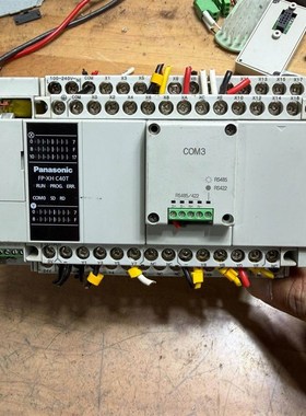 PLC型号AFPXHC40T-F 1.6版本。输入100