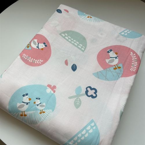 纯棉双层纱被套单人柔软细腻亲肤150*200cm