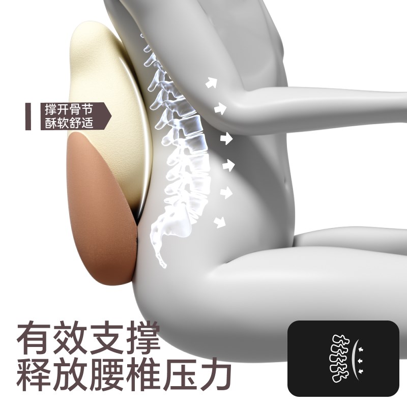 汽车头枕腰靠女司机座椅护颈枕车内靠枕车用靠垫腰垫车载腰垫套装