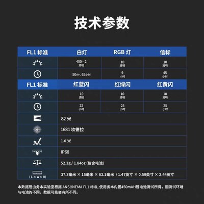 务本G5迷你小型便携手电筒强光多彩RGB可充电户外防水磁吸应急灯