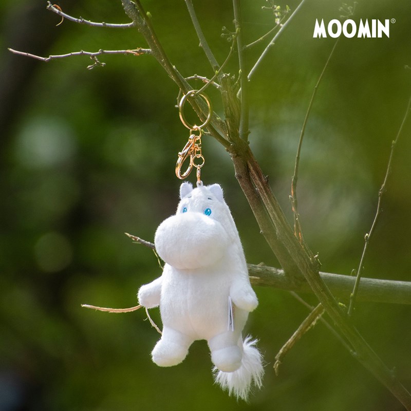 姆明公仔挂件 可爱毛绒玩偶包包挂饰 迷你摆件创意钥匙扣礼物儿童