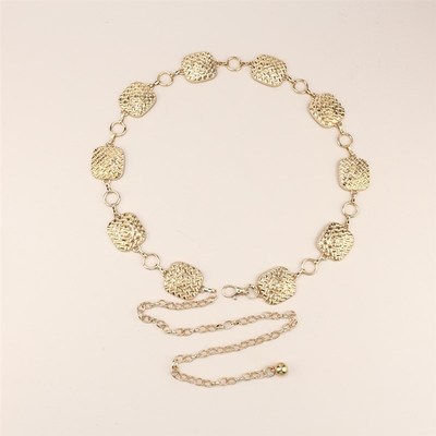 跨境腰链女款高级感女士夏季配裙子金色金属链条腰带waist chain