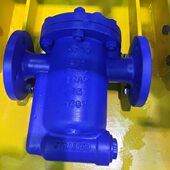 温法兰疏水器304不锈钢dn50 浮球式 疏水阀 CS45H自由半浮球式