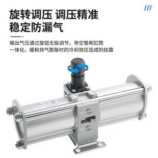 03气体空气泵40A 气动增压阀VBA10A 02储气罐加压阀门20A