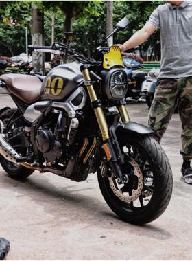 适用于无极300AC500AC改装风挡复古小风挡攀爬风格专车专用