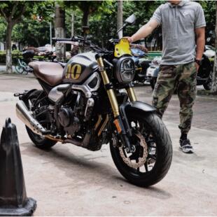 适用于无极300AC500AC改装风挡复古小风挡攀爬风格专车专用