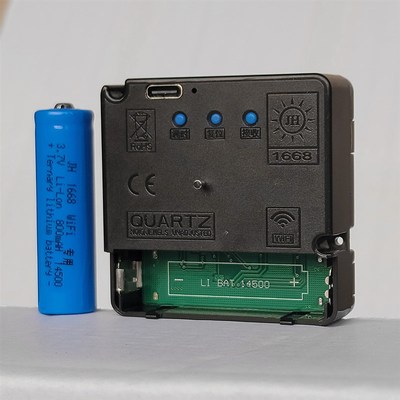 WIFI机芯自动对时钟表挂钟通用静音十字绣石英钟表芯智能电波机芯