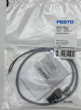 FESTO插座/电缆VAVE-L1-1VK6/7-LP 573941 573942电气连接板现货